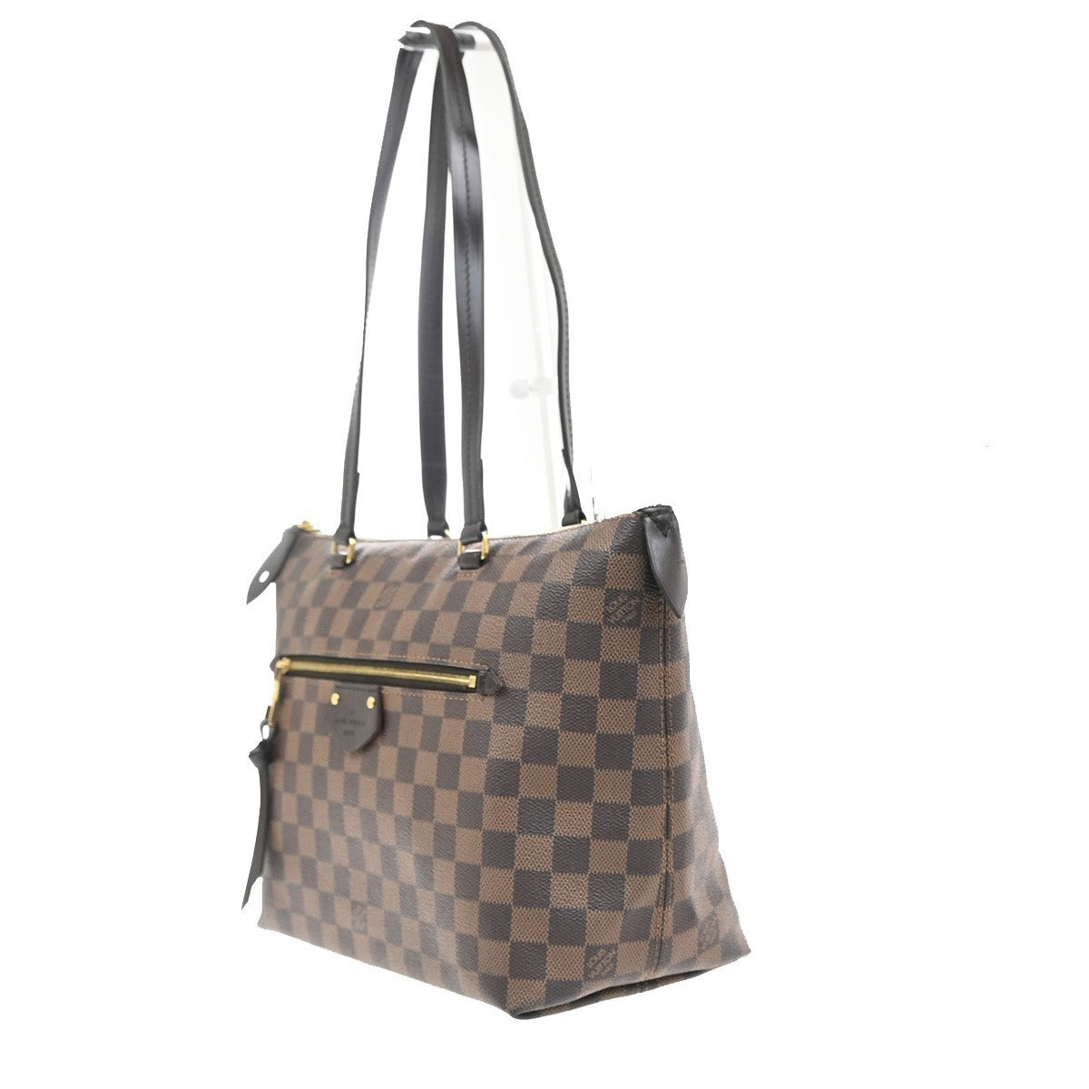 LOUIS VUITTON Iena PM Shoulder Tote Bag Damier Ebene Leather BN N41012 23KD043