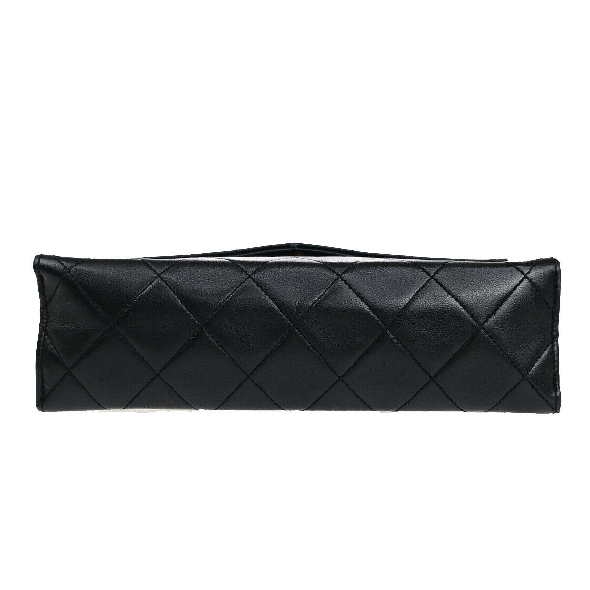 CHANEL CC Mini Matelasse Chain Shoulder Bag Leather Black GHW Vintage 641RK565