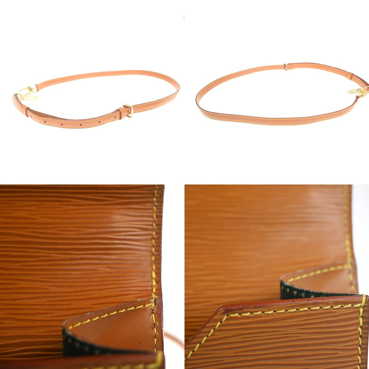 LOUIS VUITTON Porte Documents Bandouliere Hand Bag Epi Leather BN M54468 88ZA248