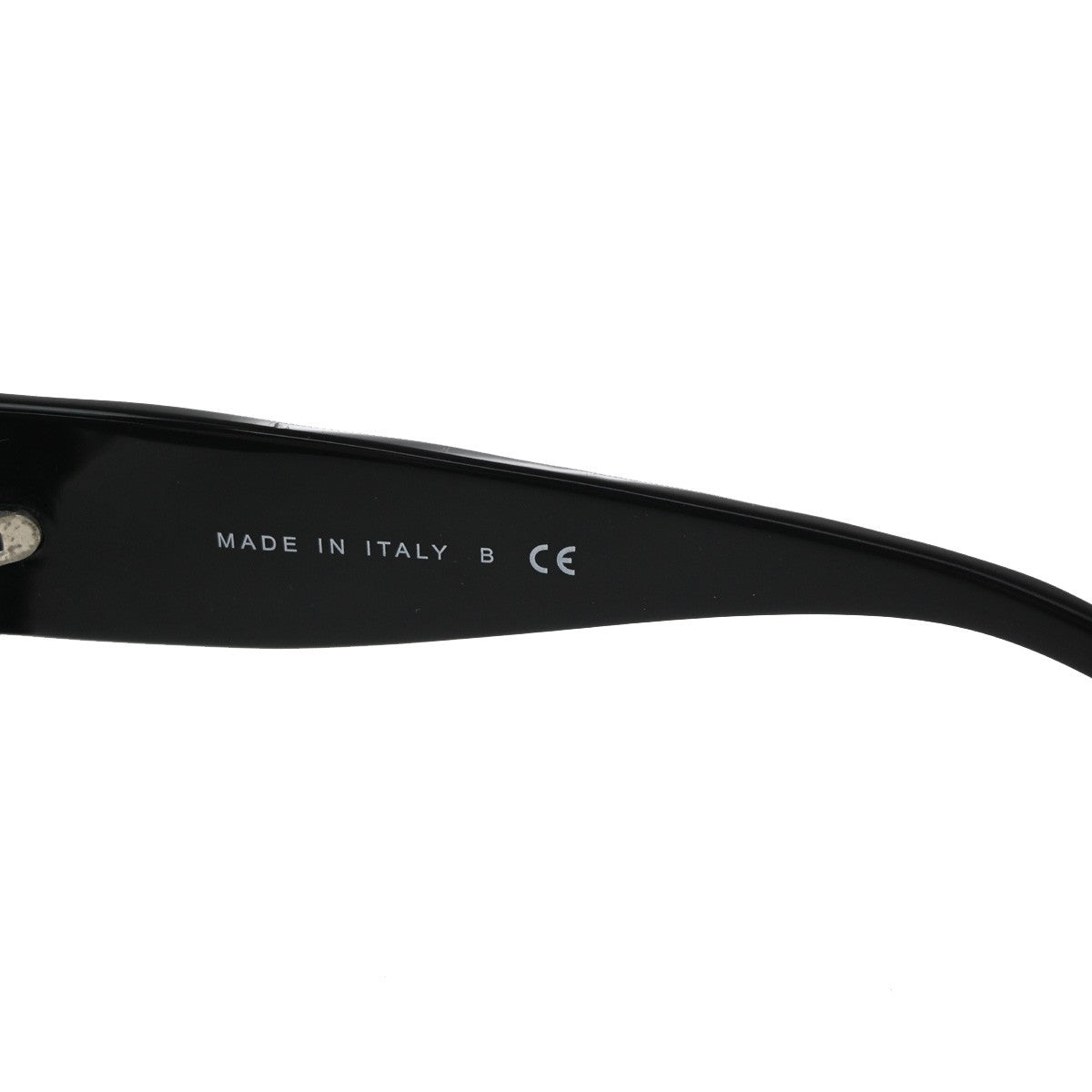 CHANEL CC Logo Sunglasses Eye Wear Rhinestone Plastic Black 5149-B-A  63RL484