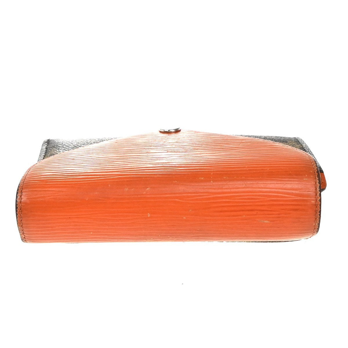 LOUIS VUITTON Marie Compact Wallet Monogram Leather Orange Brown M60495 04KP385