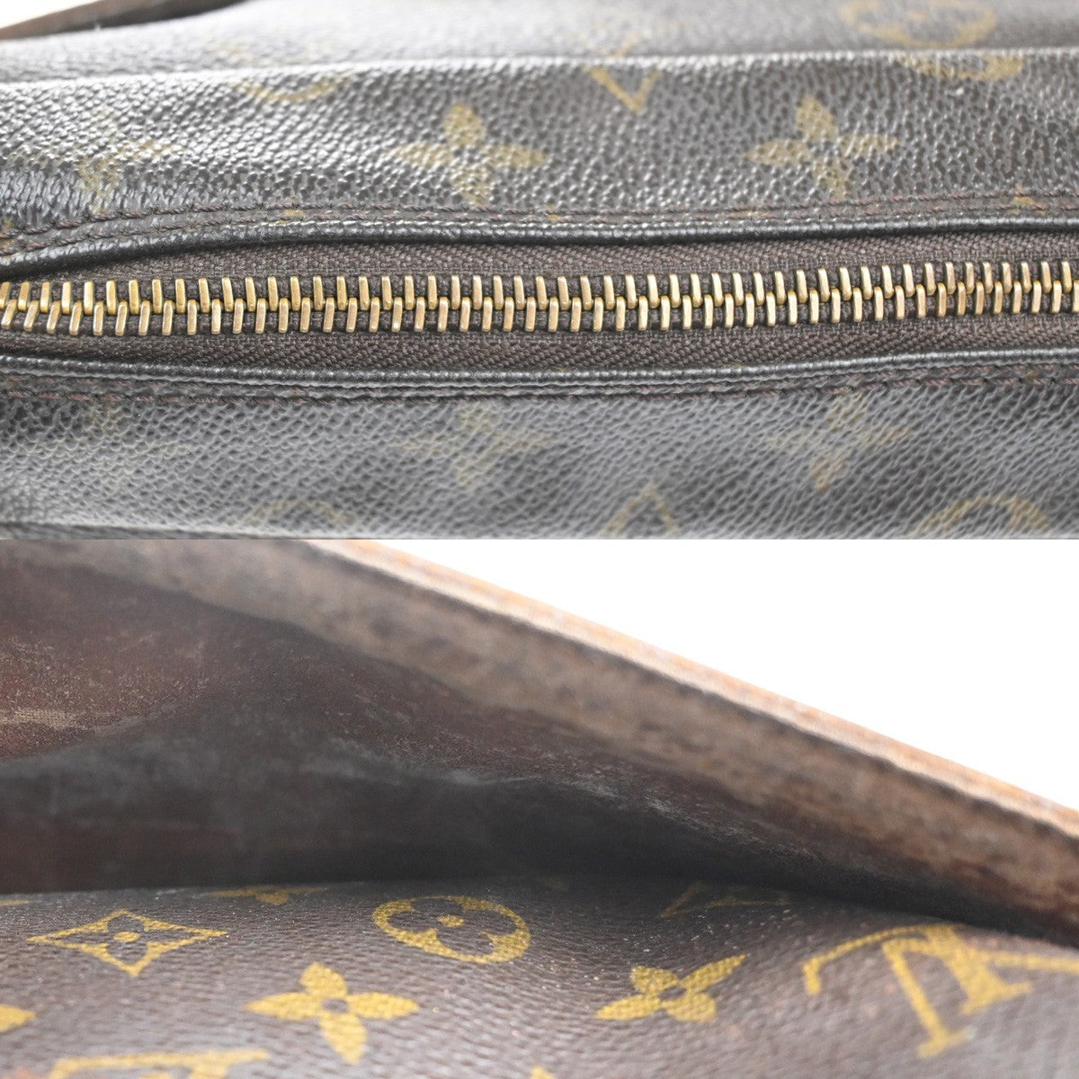 LOUIS VUITTON Trocadero 30 Shoulder Bag Monogram Leather Brown M51272 30CA797