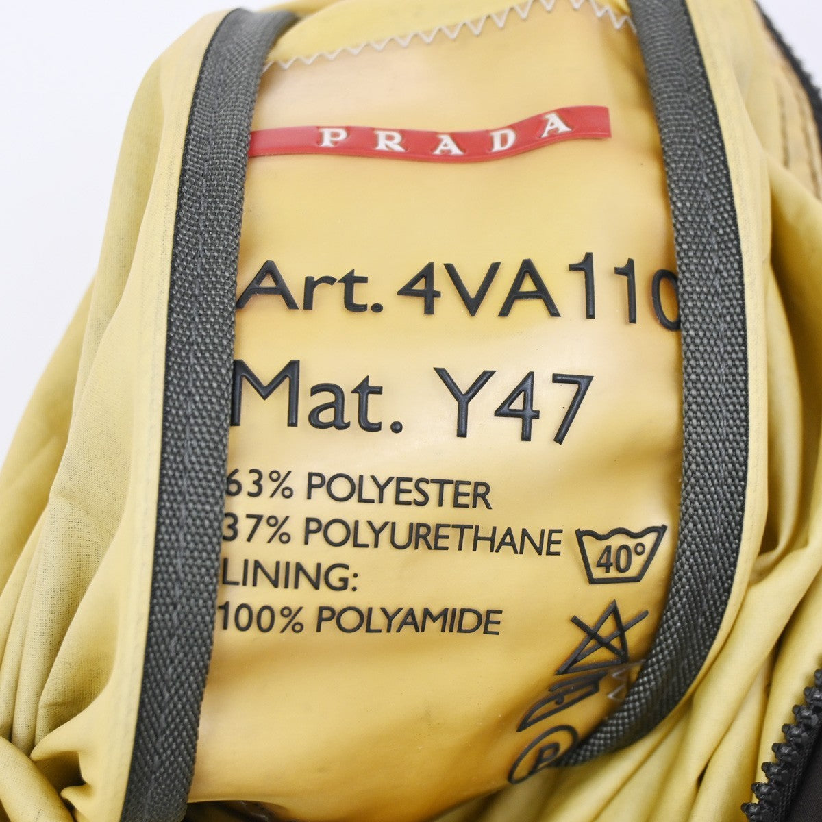 PRADA  Sport Line Shoulder Crossbody Bag Nylon Leather Canvas Brown SHW 01KD085