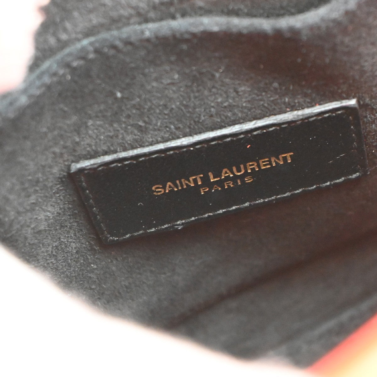SAINT LAURENT 2 Way Sac de Jour Shoulder Hand Bag Leather Neon Red Italy 10EG144