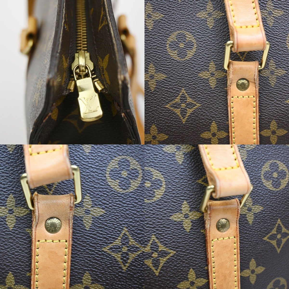 LOUIS VUITTON BABYLONE Shoulder Bag Monogram Leather Brown France M51102 34ZA078