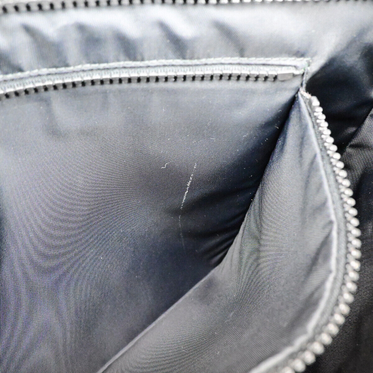 GUCCI Logo GG Pattern Crossbody Shoulder Bag PVC Leather Black Italy 10RK725