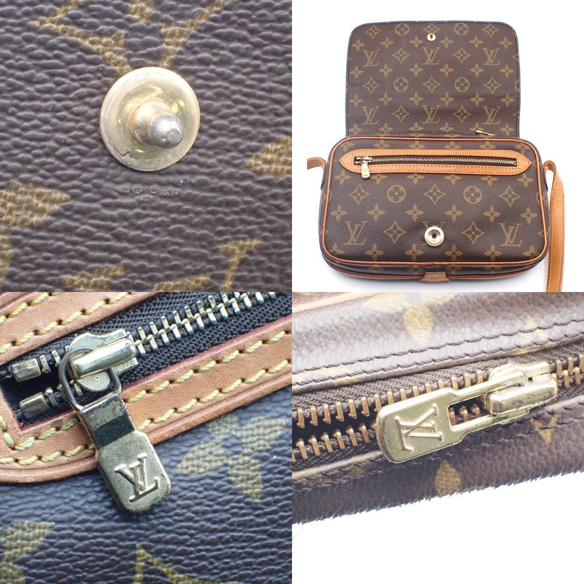 LOUIS VUITTONI Saint Germain 24 Shoulder Bag Monogram Leather BN M51210 83KC956