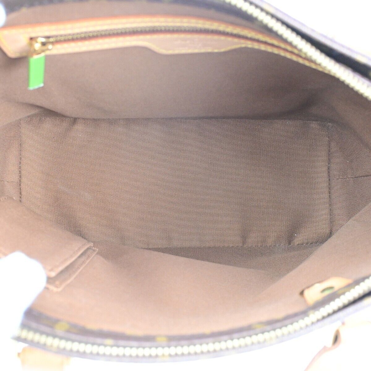 LOUIS VUITTON Cabas Piano Shoulder Bag Monogram Leather Brown M51148 77SJ595