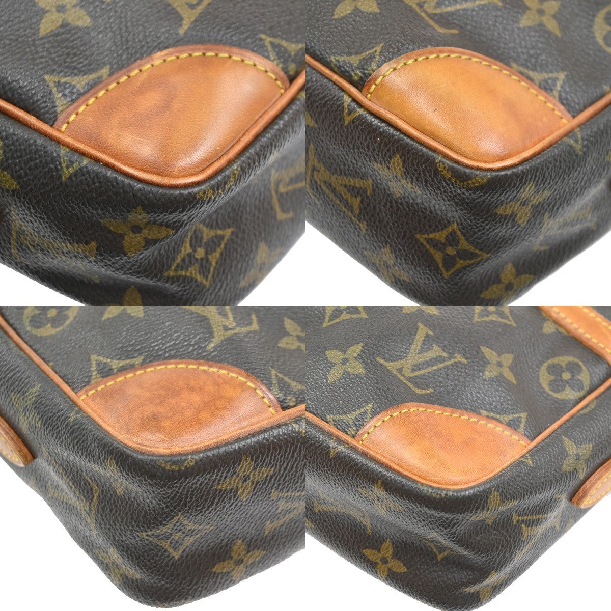 LOUIS VUITTON Trocadero 27 Shoulder Bag Monogram Leather Brown M51274 31PA088