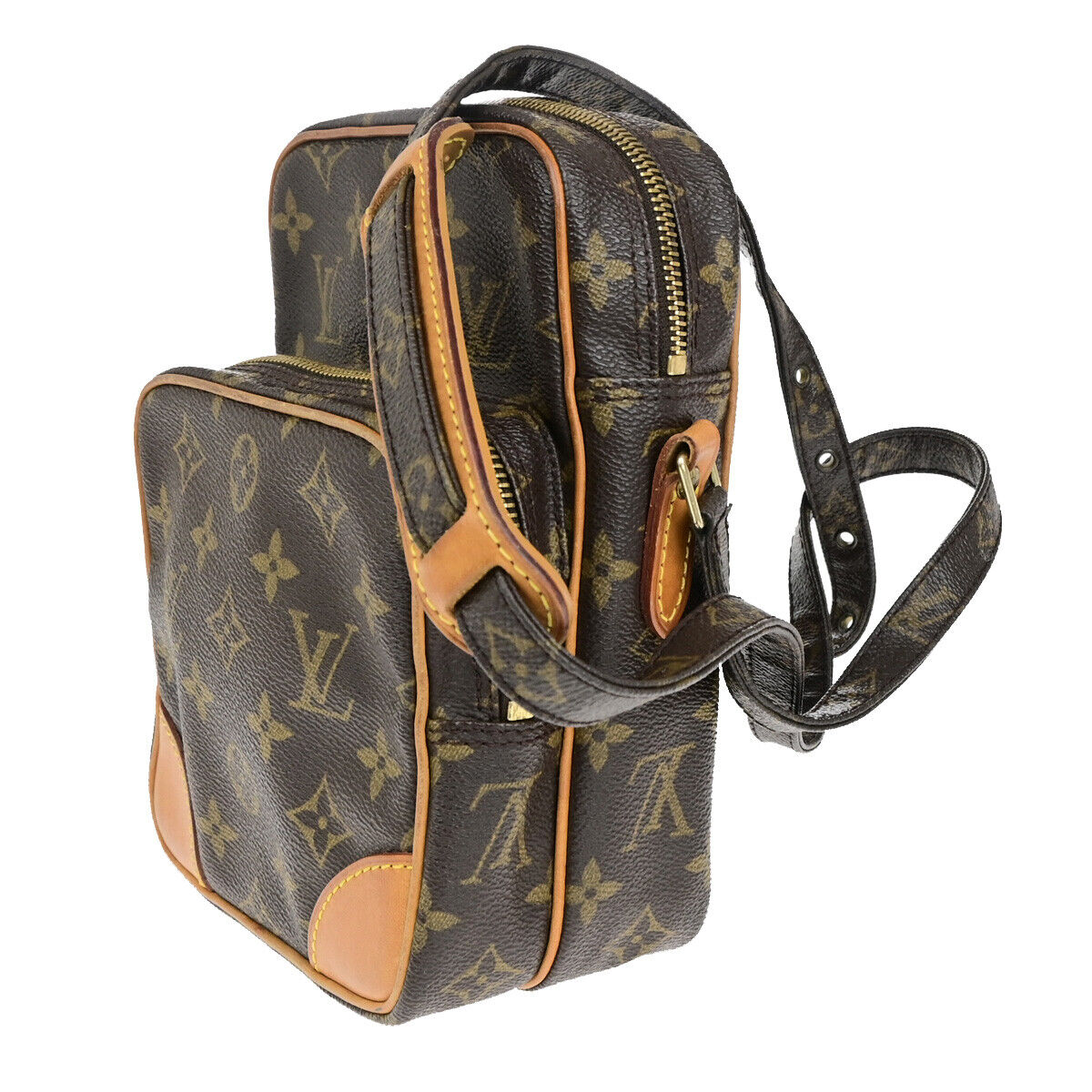 LOUIS VUITTON Amazon Crossbody Shoulder Bag Monogram Leather BN M45236 89SJ516