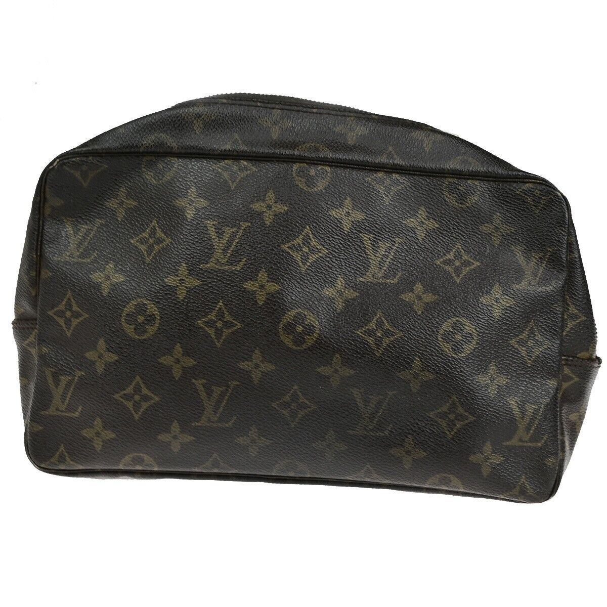 LOUIS VUITTON Trousse Toilette 28 Clutch Hand Bag Monogram Brown M47522 05ED201