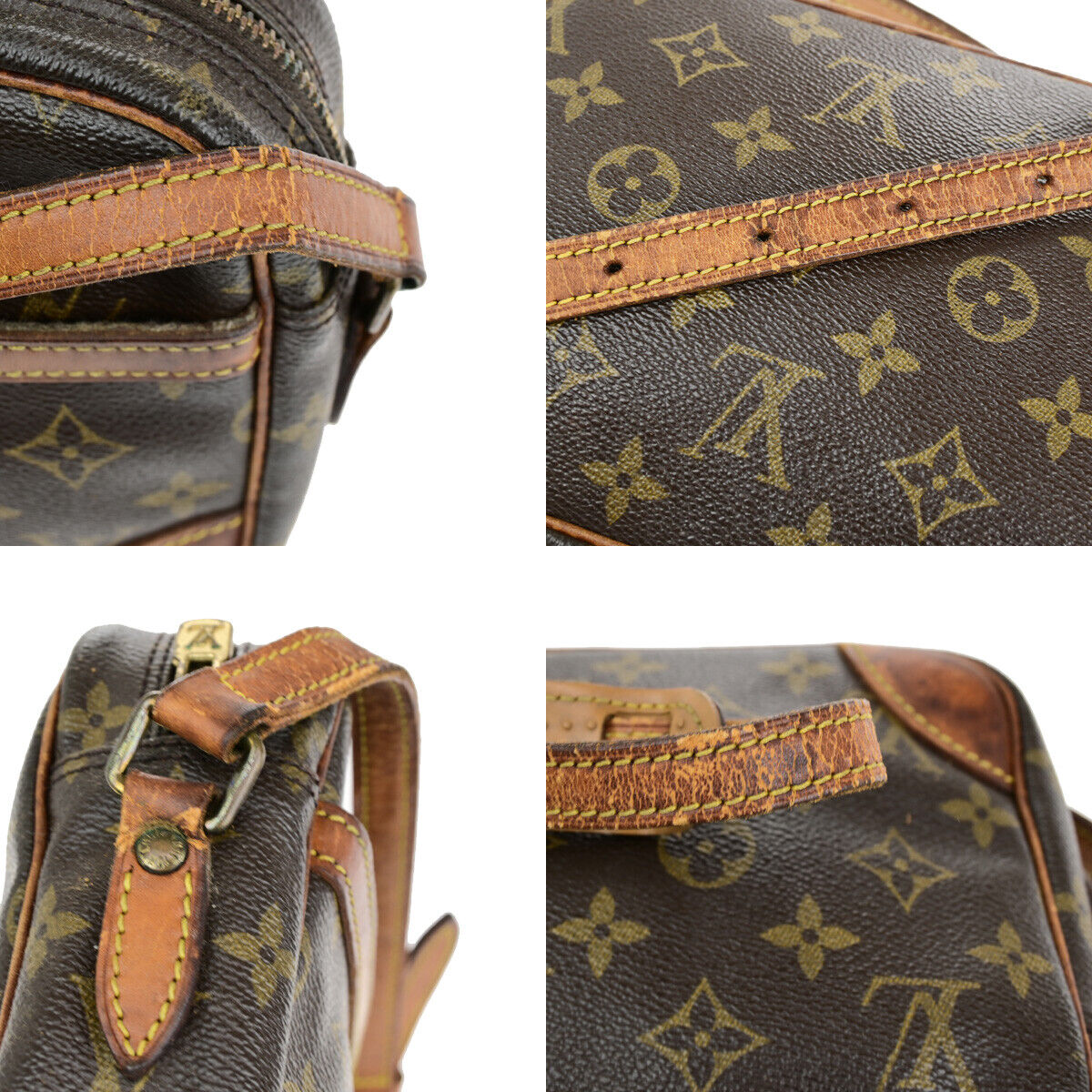 LOUIS VUITTON Trocadero 24 Shoulder Bag Monogram Leather Brown M51276 60YF151