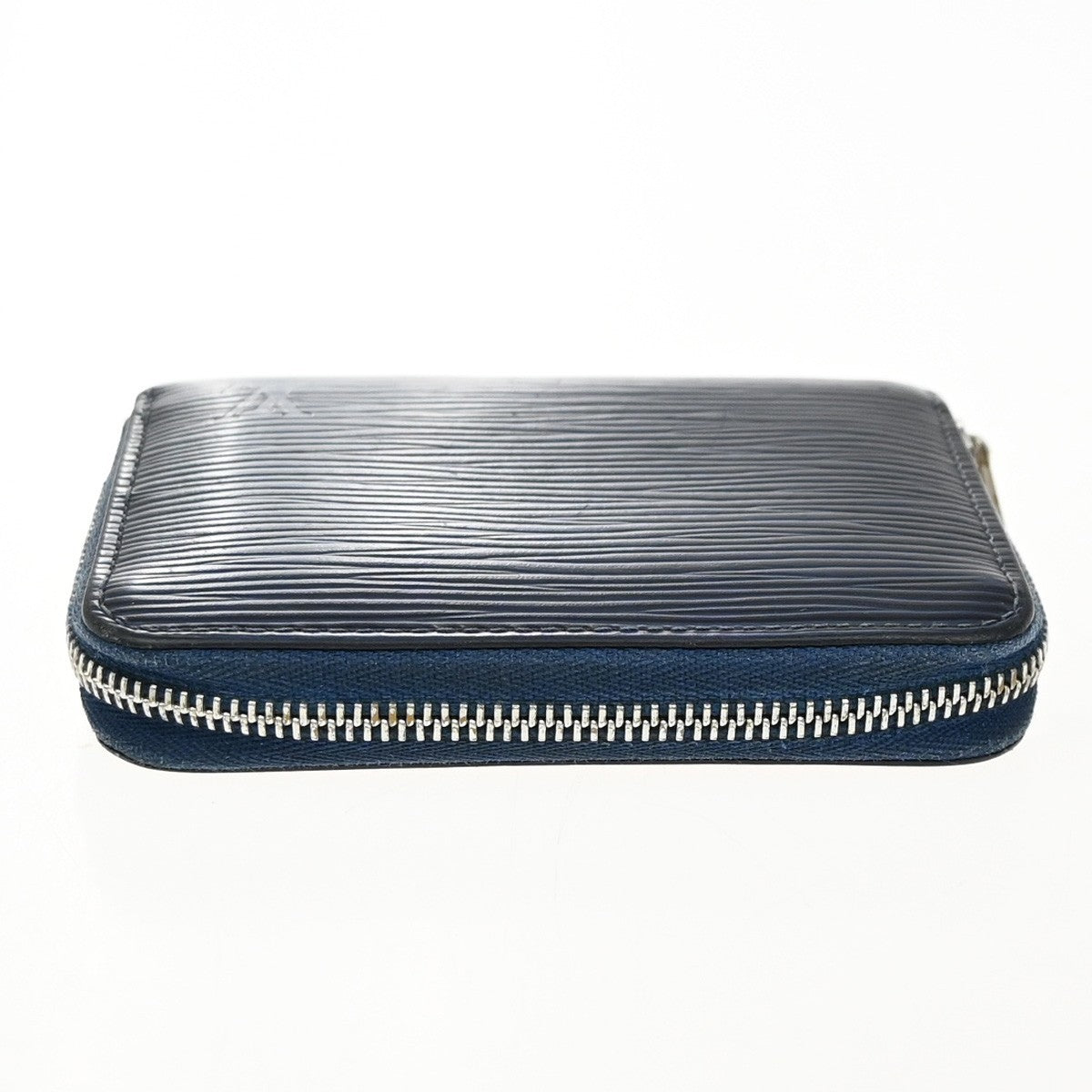 LOUIS VUITTON Zippy Coin Case Compact Wallet Epi Leather Blue M60384 67EG016