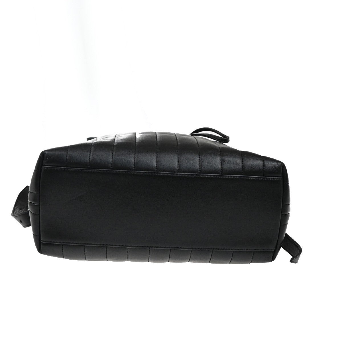 SAINT LAURENT YSL Logo LouLou Backpack Bag Leather Black SHW Italy 652LC599