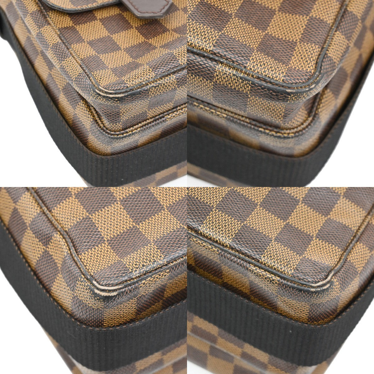 LOUIS VUITTON Broadway Satchel Shoulder Bag Damier Ebene Leather N42270 16TA116