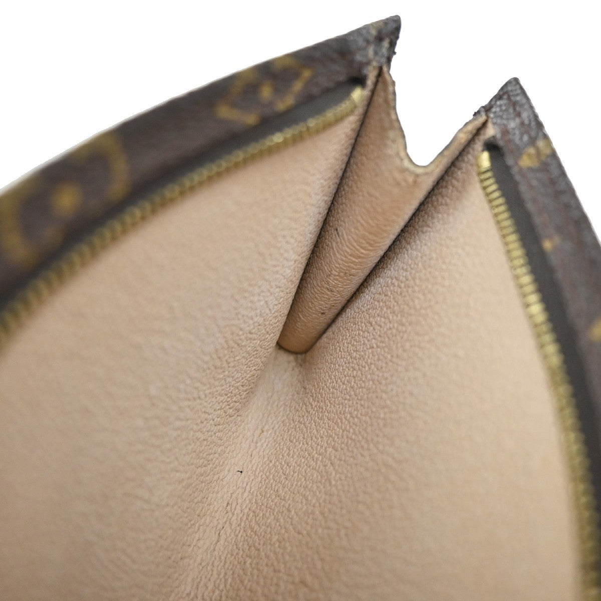 LOUIS VUITTON LV Bucket PM Clutch Pouch Bag Monogram Leather France 05EF991