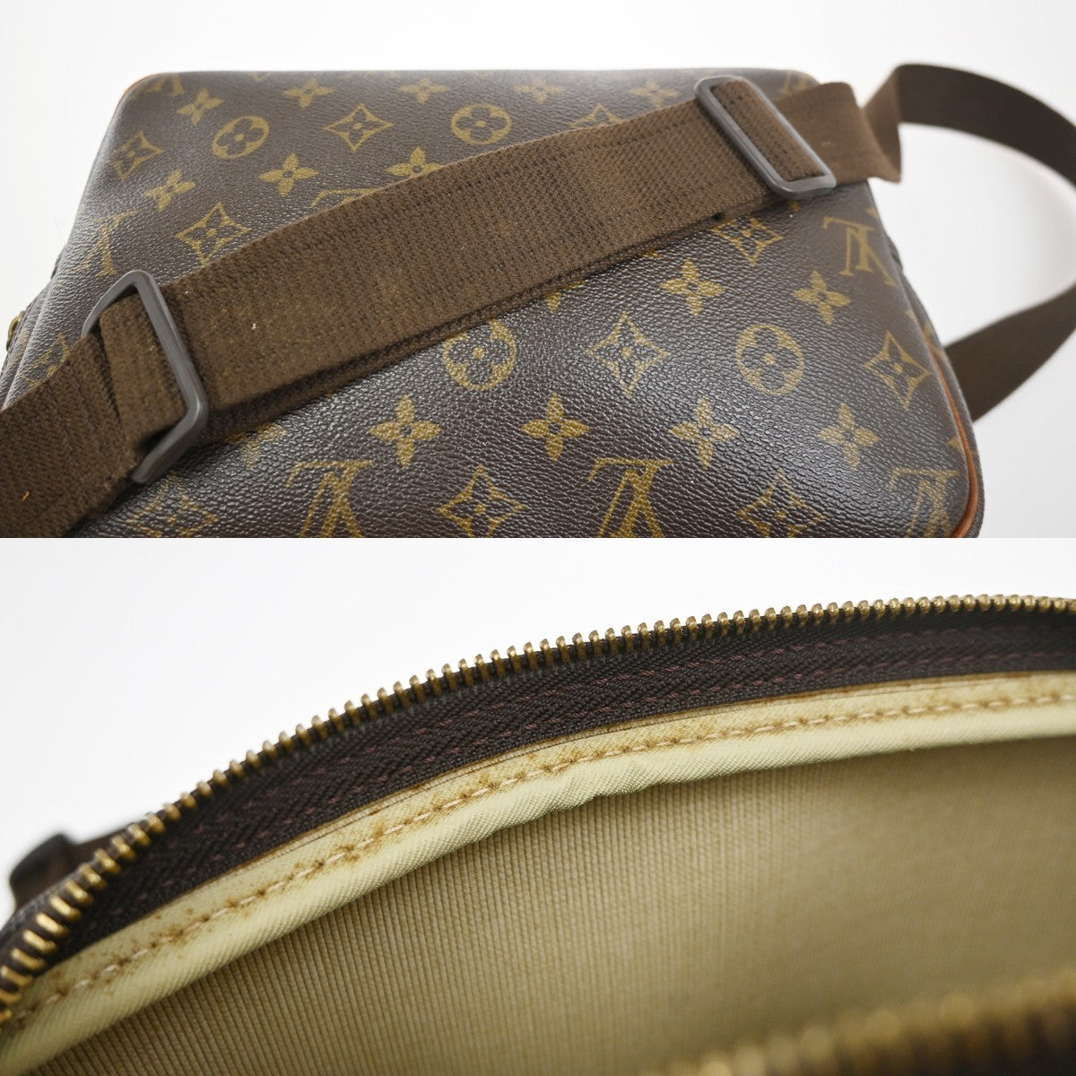 LOUIS VUITTON Reporter PM Crossbody Shoulder Bag Monogram Leather M45254 36YJ162