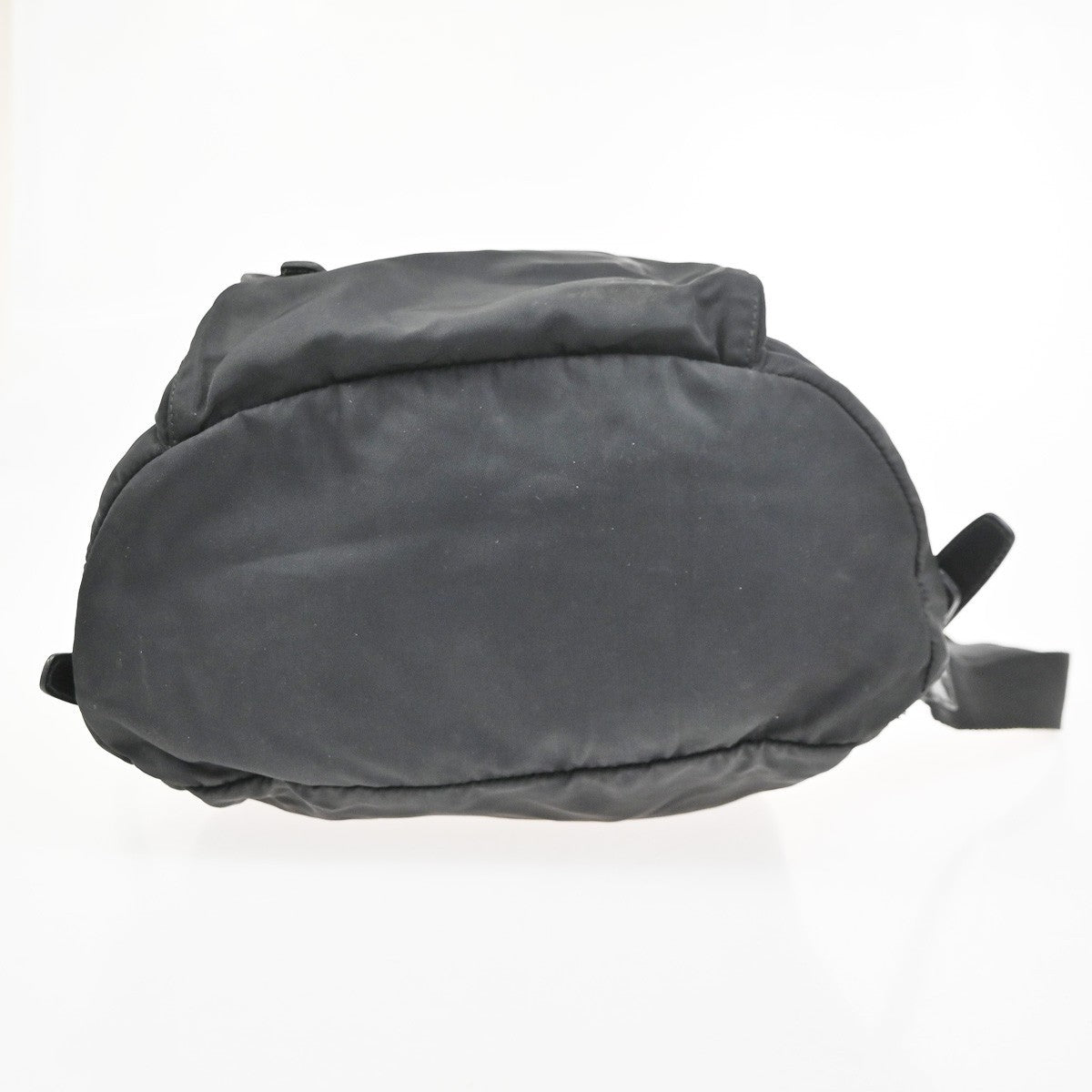 PRADA MILANO Logo Tessuto Strawing Backpack Nylon Leather BK SHW Italy 05CB002