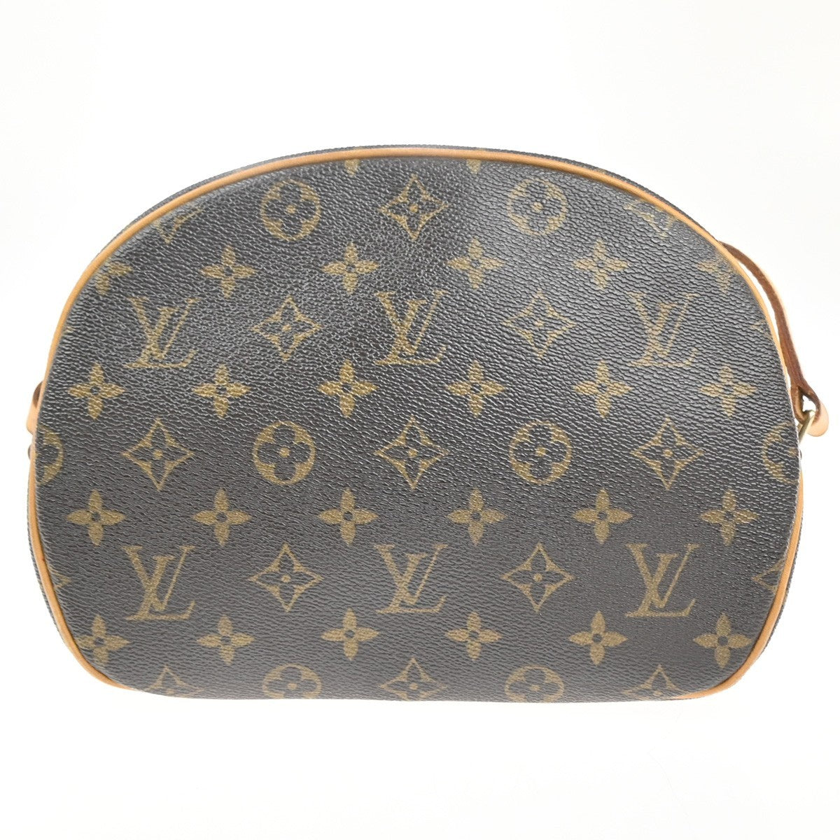 LOUIS VUITTON Blois Crossbody Shoulder Bag Monogram Leather Brown M51221 79MA412