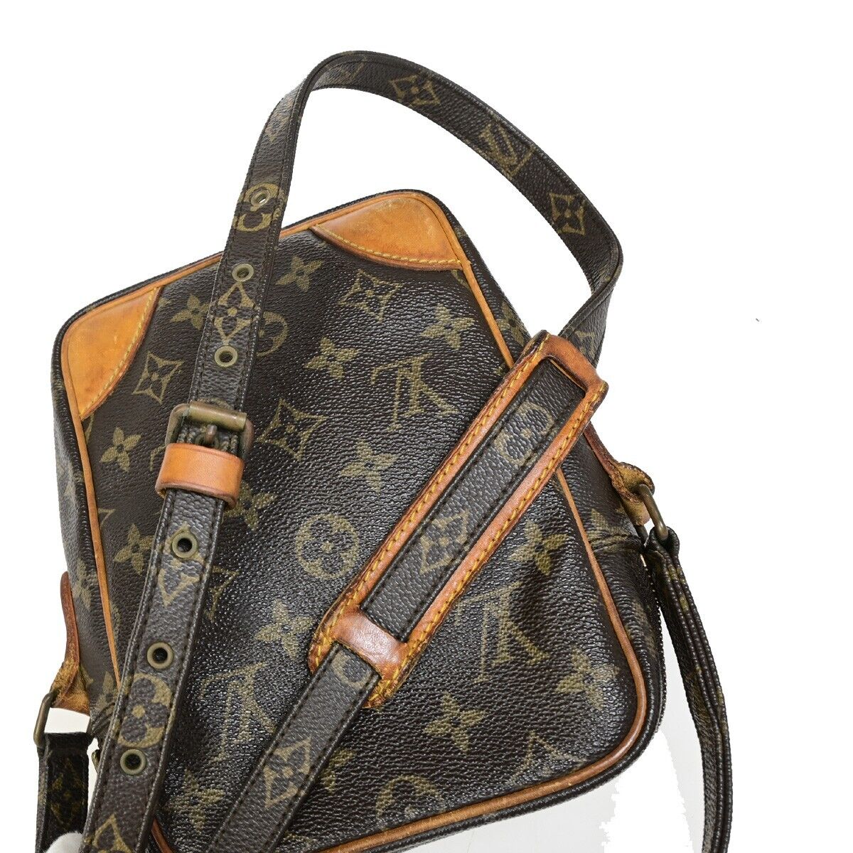 LOUIS VUITTON Amazon Crossbody Shoulder Bag Monogram Leather BN M45236 30EB713