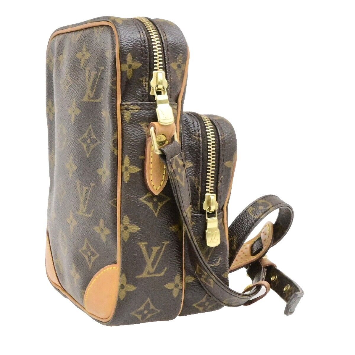 LOUIS VUITTON Amazon Crossbody Shoulder Bag Monogram Leather BN M45236 17EE087
