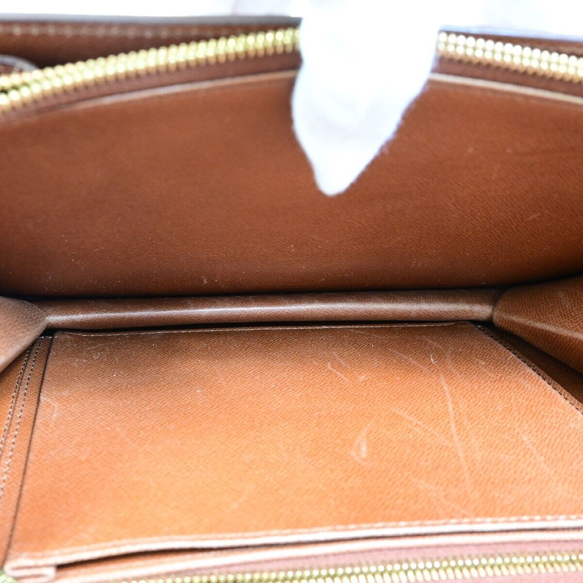 LOUIS VUITTON Passy Shoulder Bag Monogram Leather Brown France M51416 38FA614