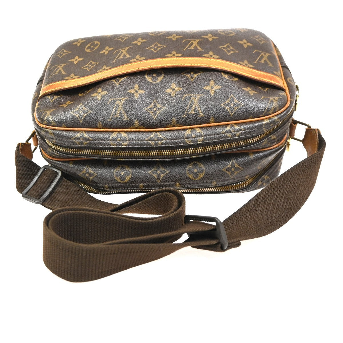 LOUIS VUITTON Reporter Crossbody Shoulder Bag Monogram Leather BN M45254 35KC834