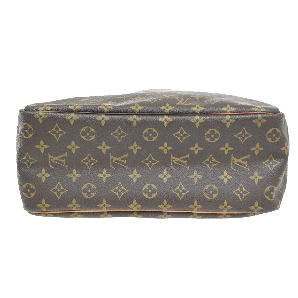 LOUIS VUITTON LV Logo Deauville Hand Bag Monogram Leather Brown M47270 89KD015