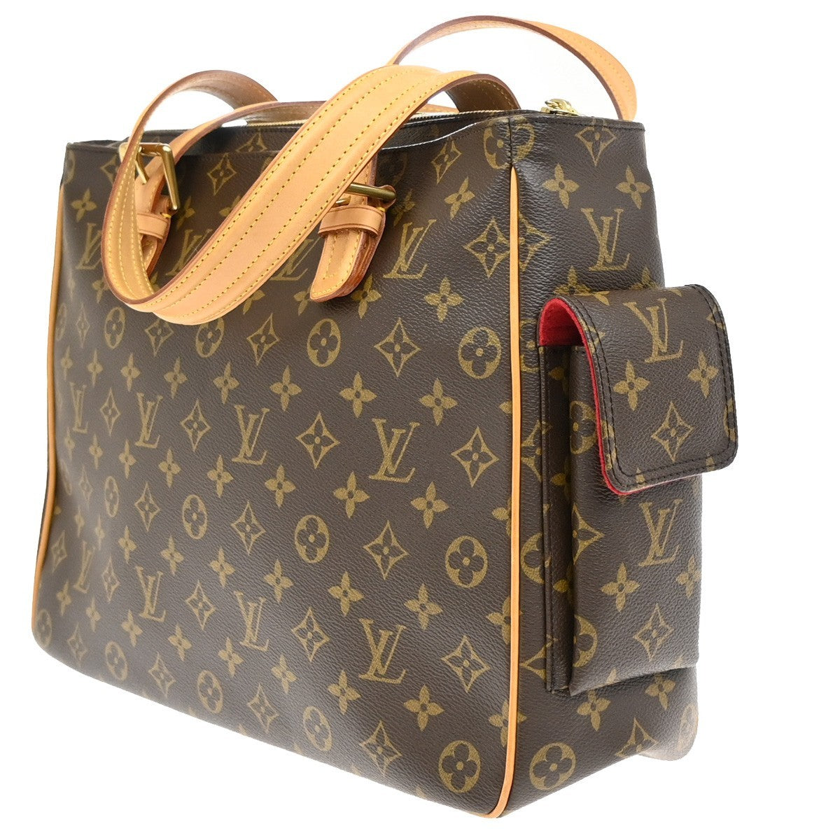LOUIS VUITTON Multipli Cite Shoulder Bag Monogram Leather Brown M51162 42EG005