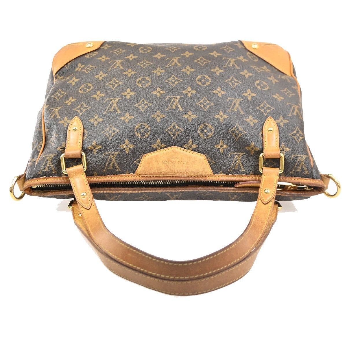 LOUIS VUITTON Estrela MM 2Way Shoulder Bag Monogram Leather Brown M41232 36TA718