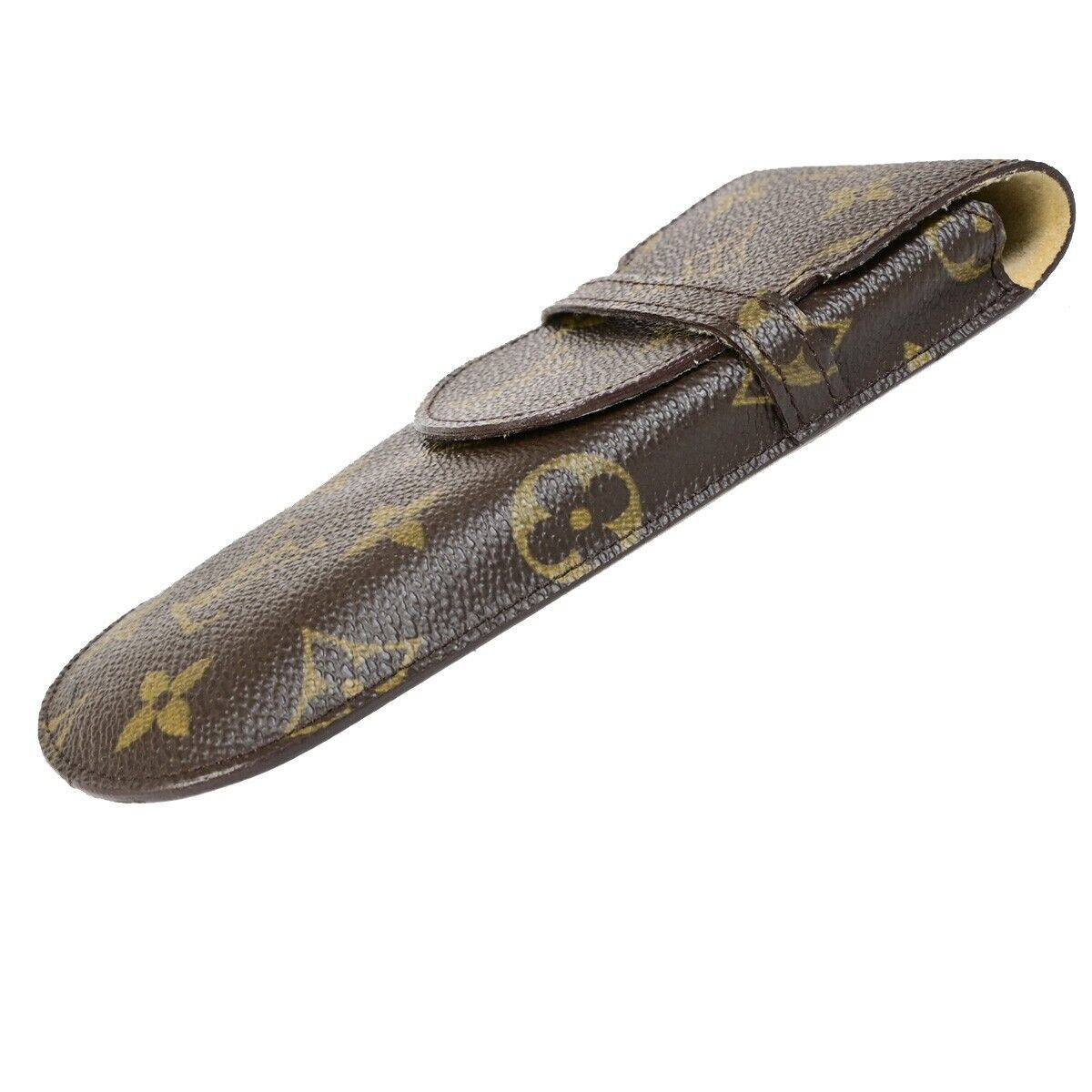 LOUIS VUITTON Etui Lunette Lava Glasses Case Monogram Leather BN M62970 04EB563