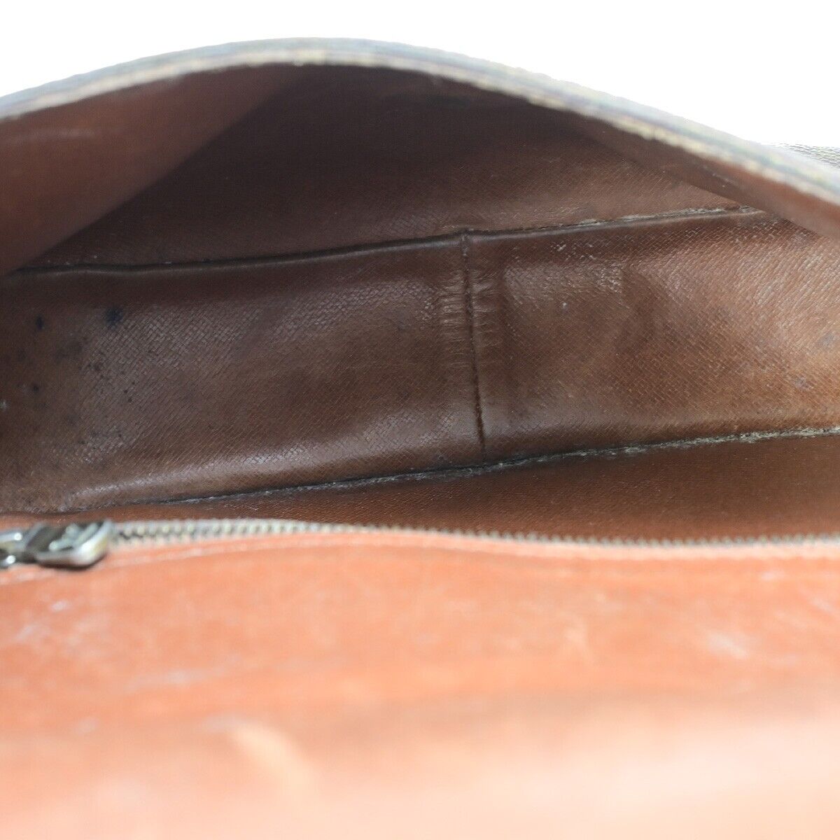 LOUIS VUITTON Saint Cloud GM Shoulder Bag Monogram Leather Brown M51242 63EB718
