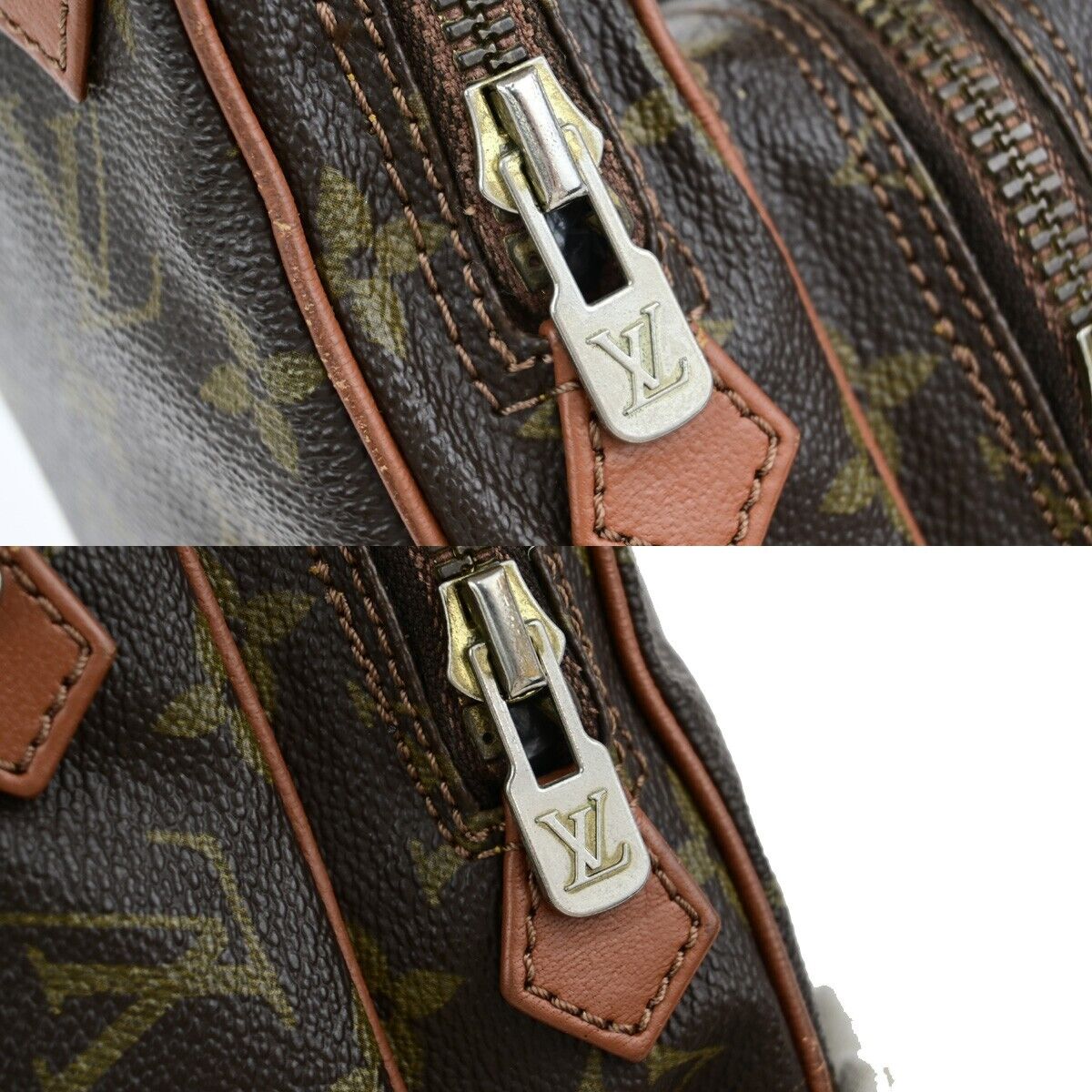 LOUIS VUITTON Mini Amazon Shoulder Bag Monogram Leather Brown M45238 67ED023