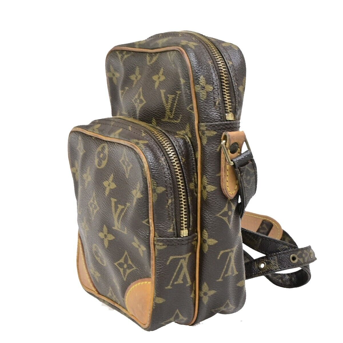 LOUIS VUITTON Amazon Crossbody Shoulder Bag Monogram Leather BN M45236 37EB631