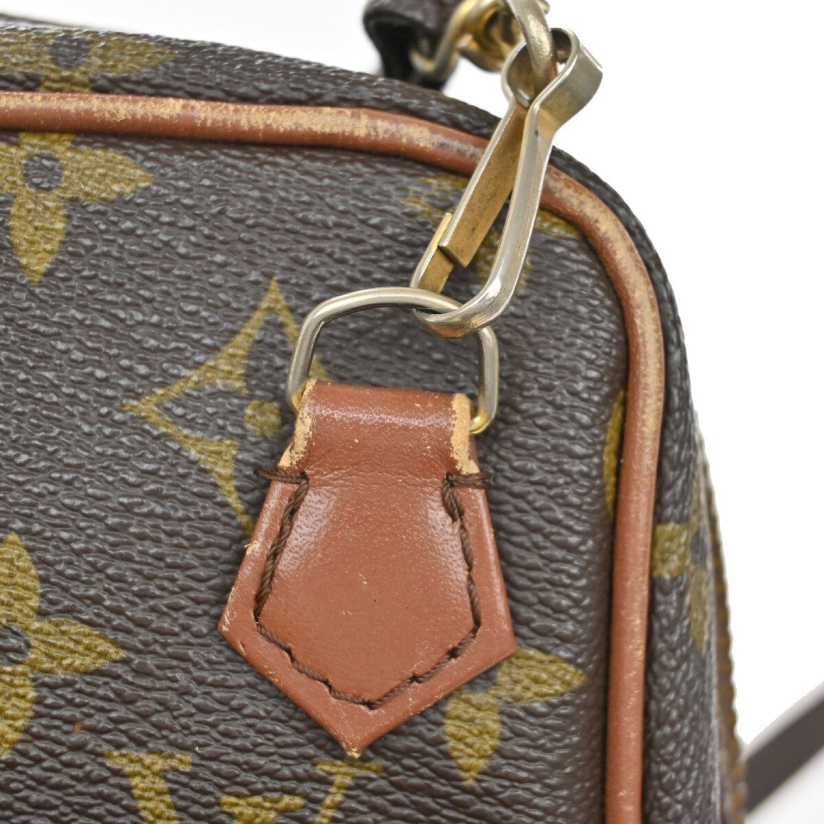 LOUIS VUITTON Mini Amazon Shoulder Bag Monogram Leather Brown M45238 36EE307