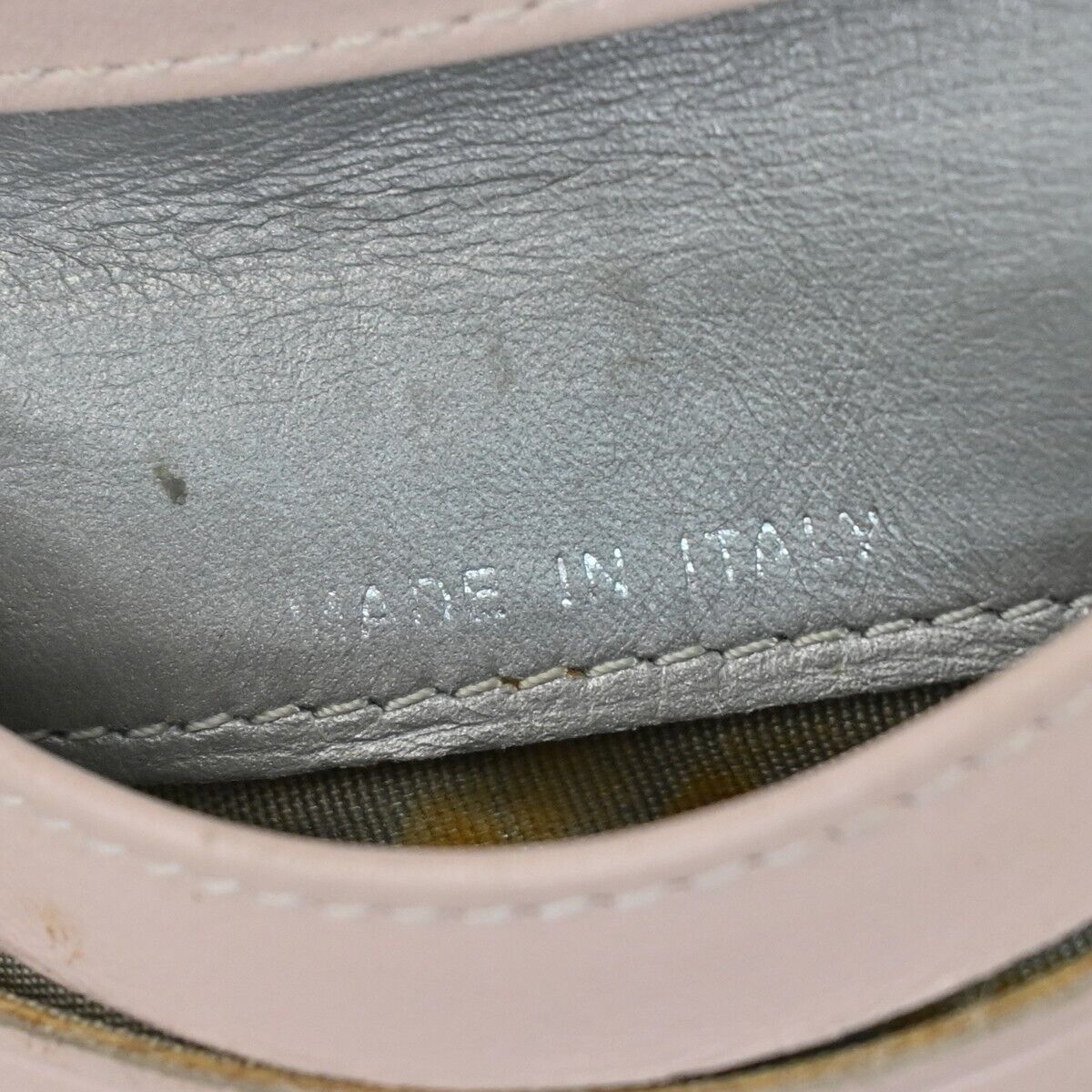 CHANEL CC Logo Matelasse Bifold Wallet Purse Leather Silver SHW Italy  04HB384