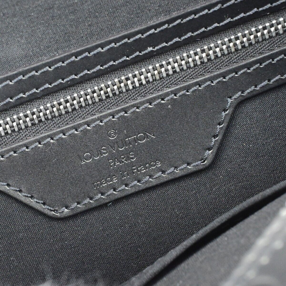 LOUIS VUITTON Malden Hand Tote Bag Monogram Mat Leather Black M55132 84ED237