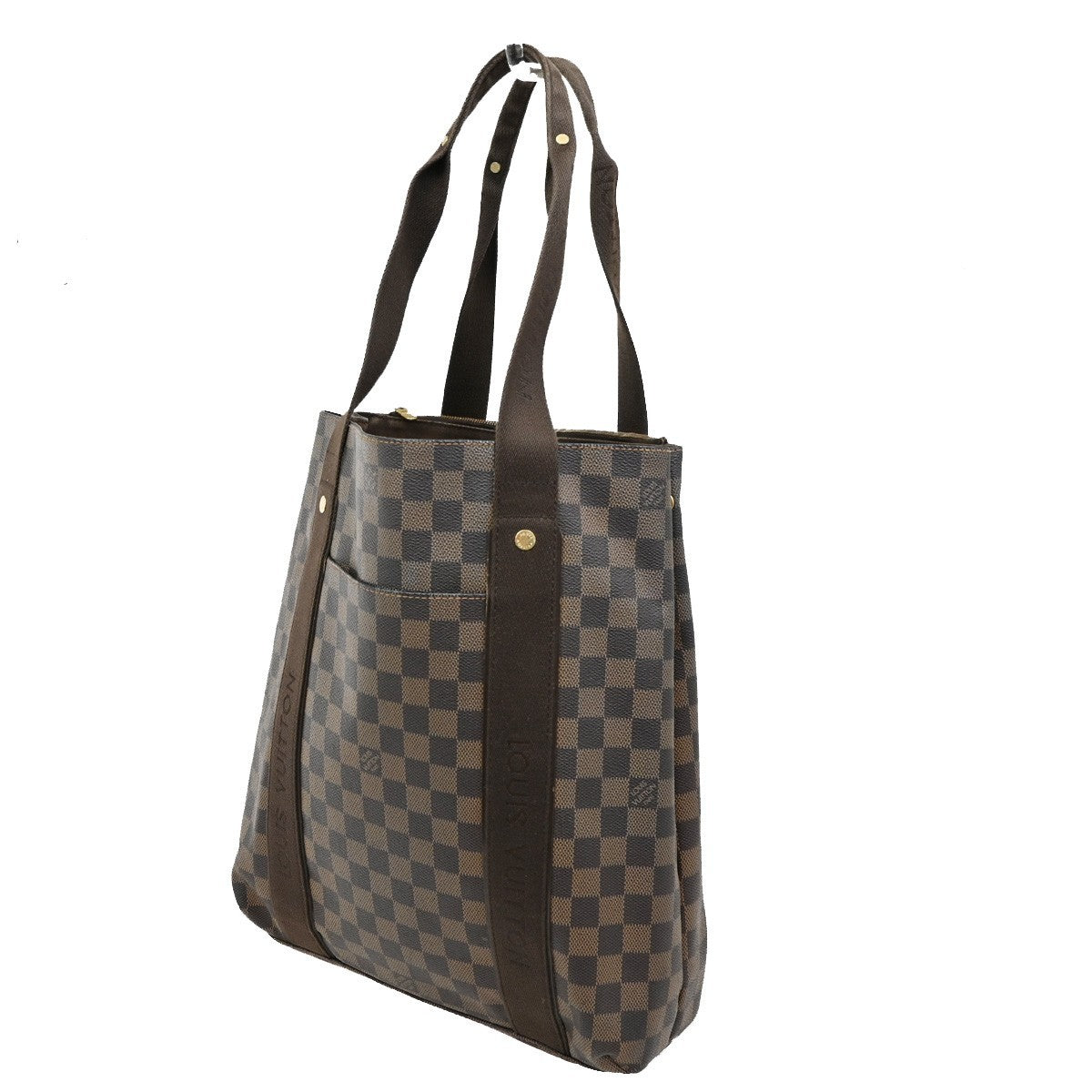 LOUIS VUITTON Cabas Beaubourg Shoulder Bag Damier Ebene Leather N52006 75KB546