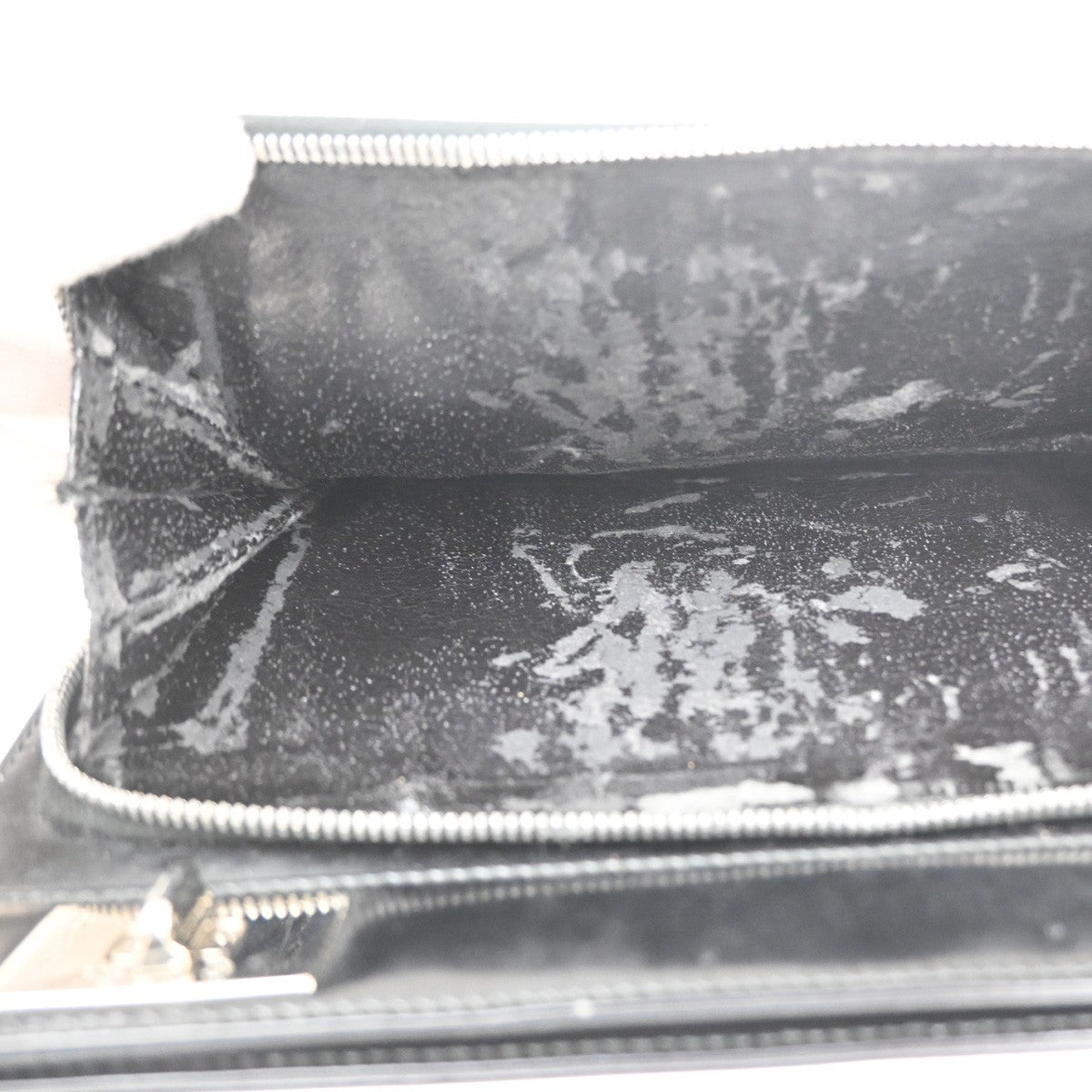 GUCCI Logo Crossbody Shoulder Hand Bag Leather Black SHW Italy 09CB018