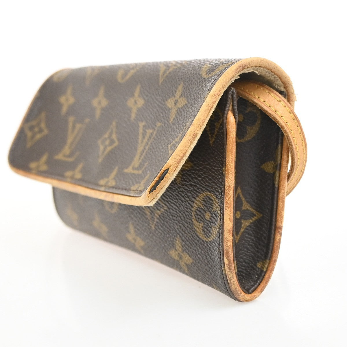 LOUIS VUITTON Pochette Twin PM 2Way Shoulder Clutch Bag Monogram M51854 33YH935