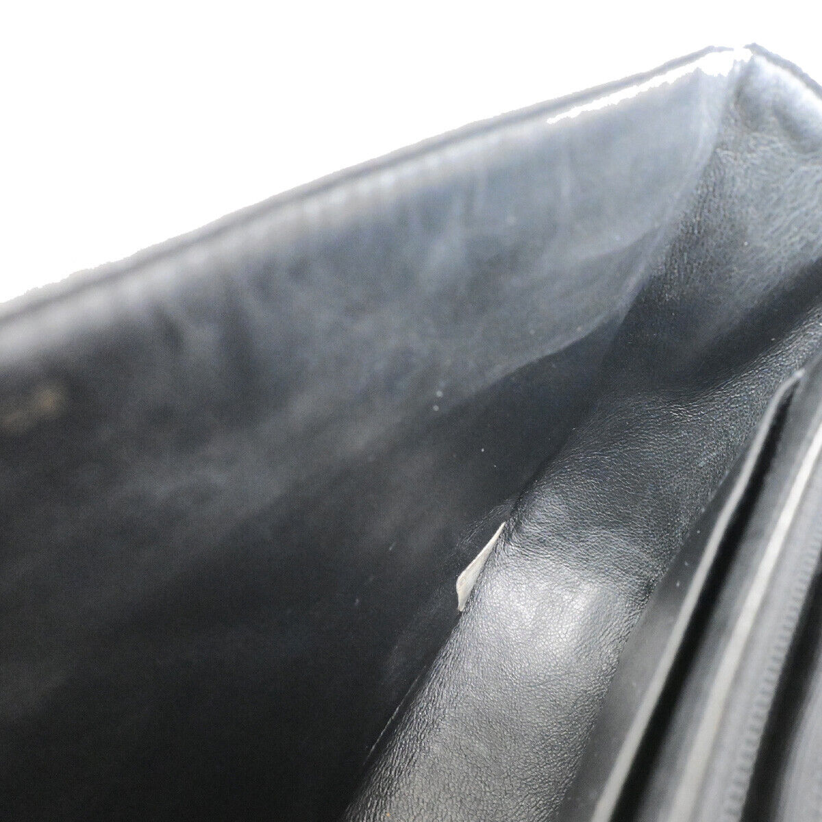 CHANEL CC Logo Matelasse Chain Shoulder Bag Leather Black GHW Vintage 380RK676