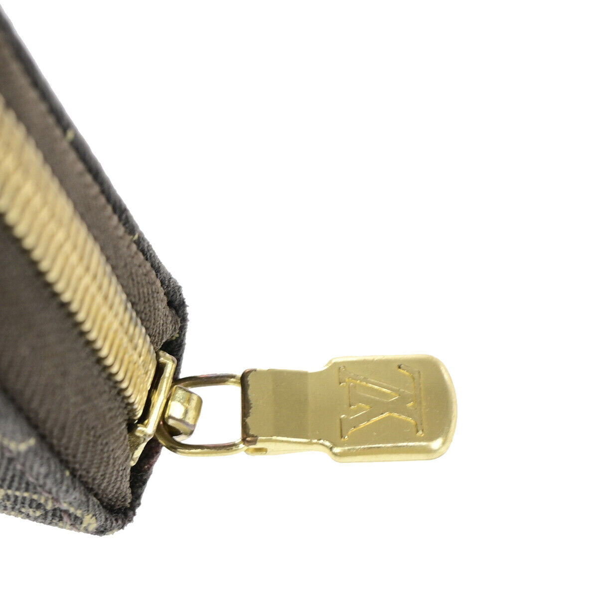 LOUIS VUITTON Zippy Wallet Monogram Mini Lin Canvas Leather BN M95235 69YF036