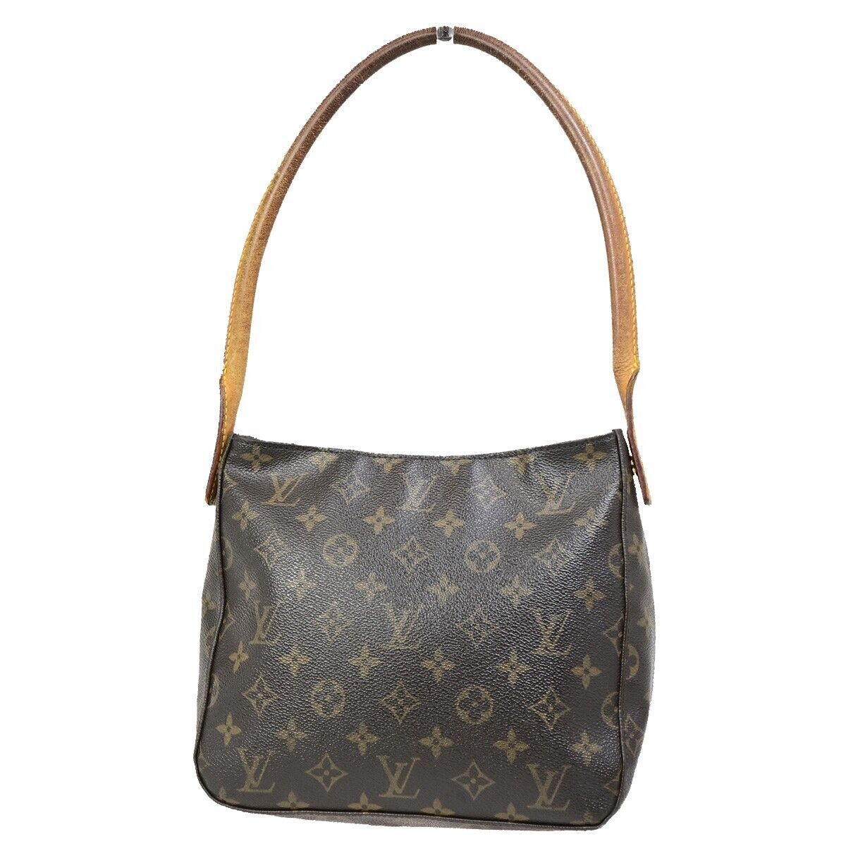 LOUIS VUITTON Looping MM Shoulder Bag Monogram Leather BN France M51146 69EB650