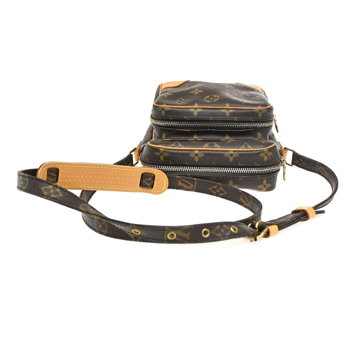 LOUIS VUITTON Amazon Crossbody Shoulder Bag Monogram Leather BN M45236 12ZA269