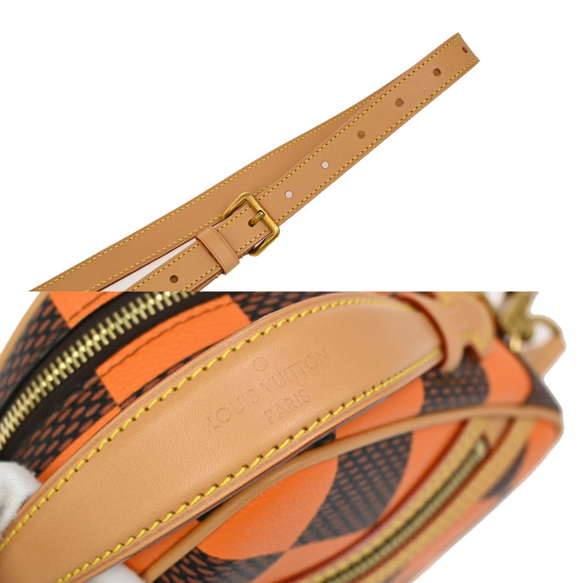 LOUIS VUITTON Chess Messenger 2Way Shoulder Bag Damier Pop OG N40547 328LC569
