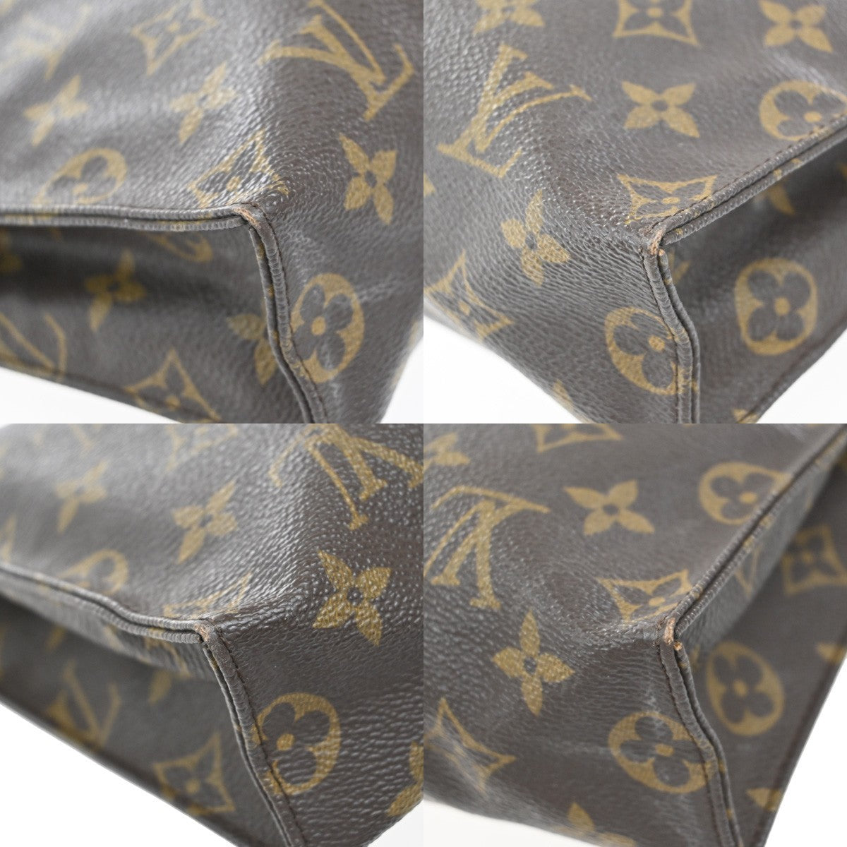 LOUIS VUITTON 2 Set Toilette 26 Pouch Bag Monogram Leather Brown M47542 61EG022