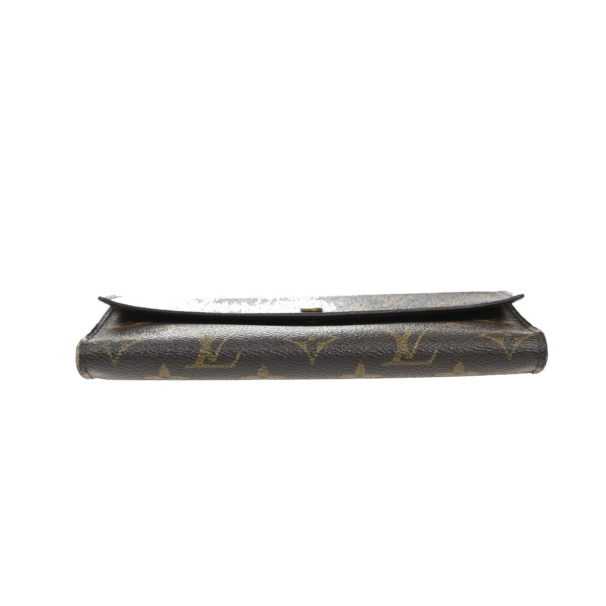 LOUIS VUITTON International Long Trifold Wallet Monogram Brown M61215 60EF787