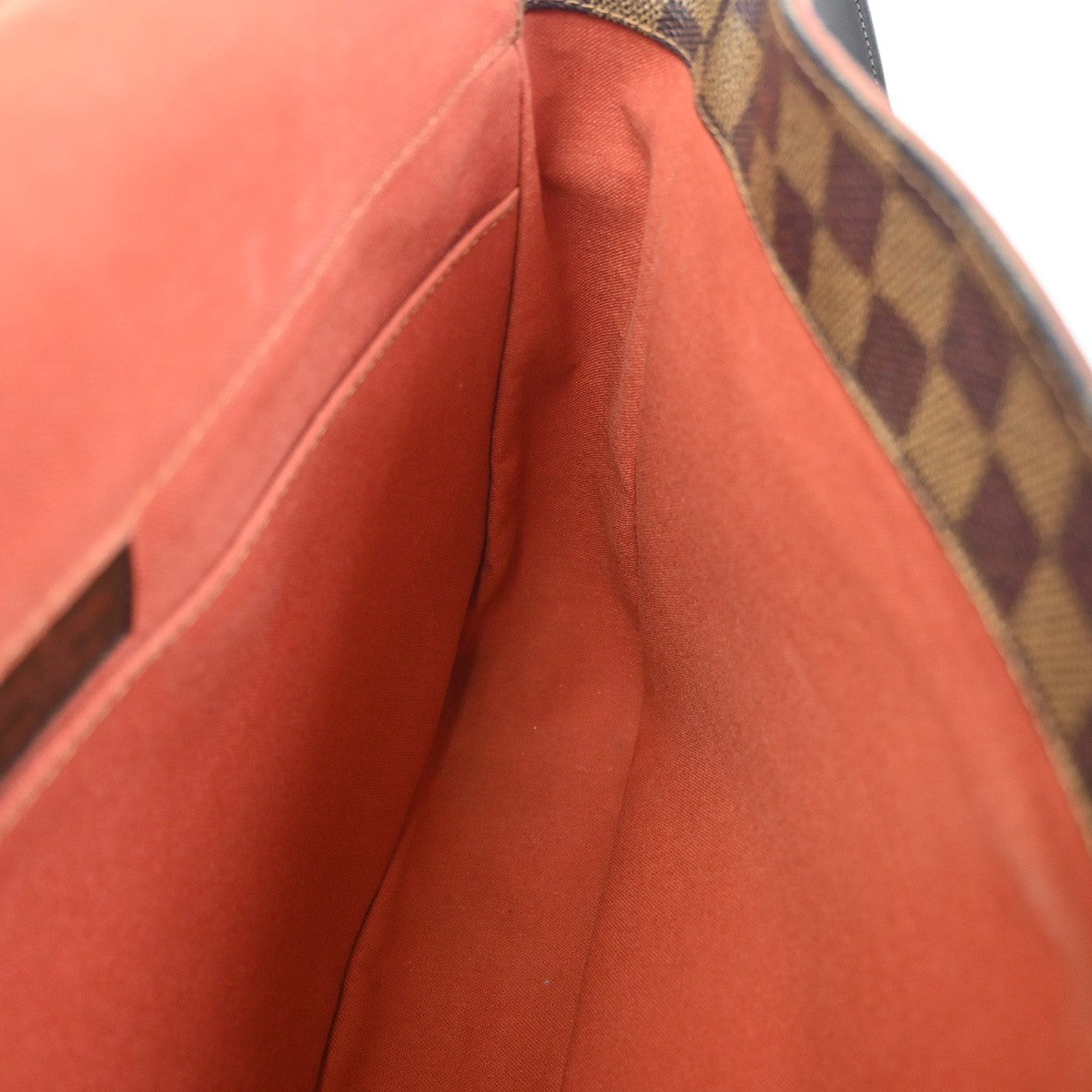 LOUIS VUITTON Bastille Shoulder Bag Damier Ebene Leather Brown N45258 85CA824