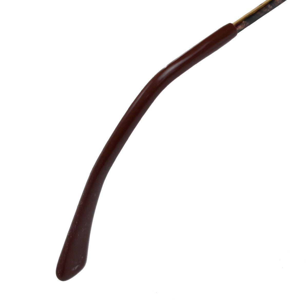 CHRISTIAN DIOR Logo Reading Glasses Eye Wear Metal Plastic Gold Red 09KP535