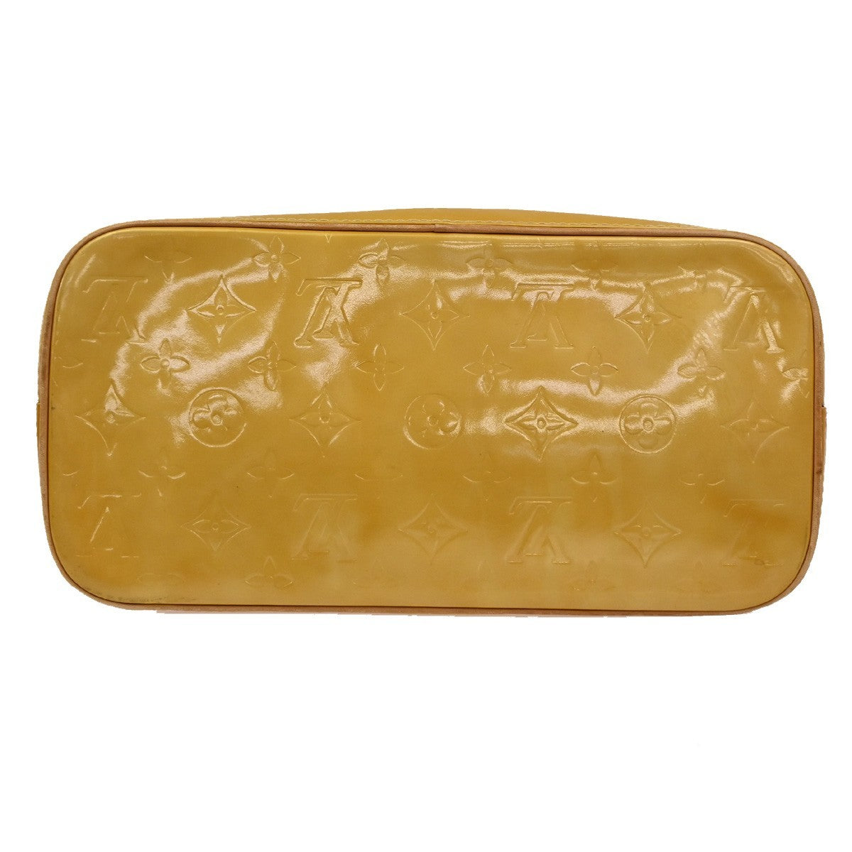 LOUIS VUITTON Houston Shoulder Bag Monogram Vernis Leather Yellow M91004 30DA081